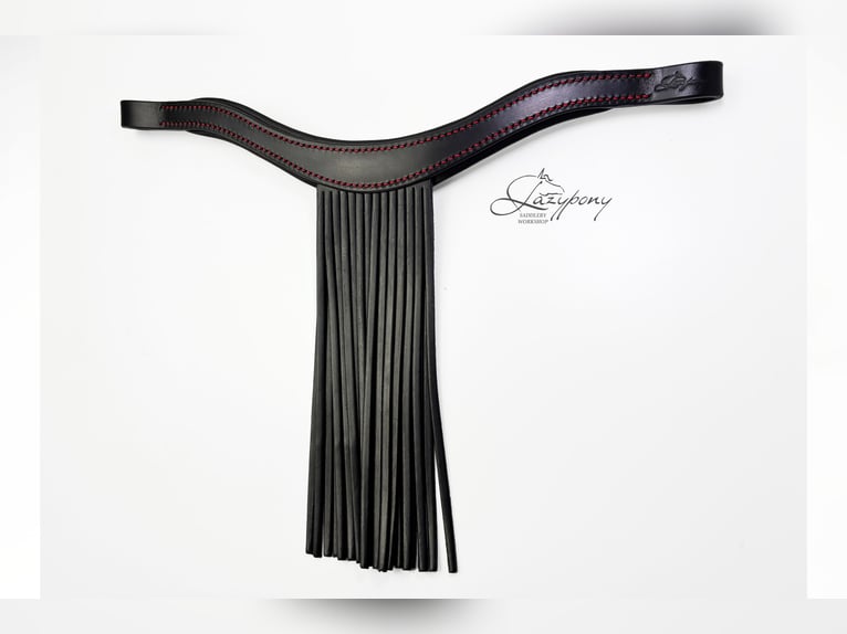 Elegante frontalera Vaquero Lazypony, fringe browband Lazypony