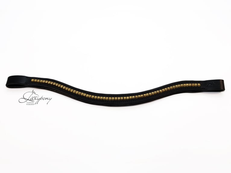 Frontalera clincher ondulada Lazypony / Wave clincher browband Lazypony