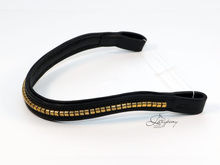 Frontalera clincher ondulada Lazypony / Wave clincher browband Lazypony
