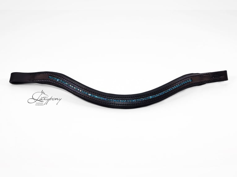 Frontalera Crystal Lazypony Indicolite / Crystal Browband