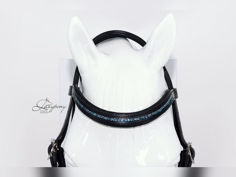 Frontalera Crystal Lazypony Indicolite / Crystal Browband