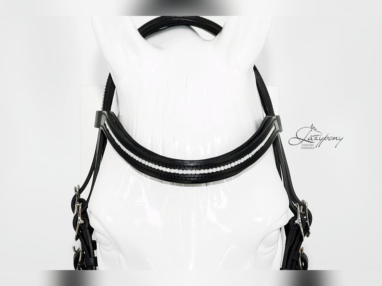 Frontalera Crystal Lazypony White Opal / Crystal Browband Lazypony White Opal