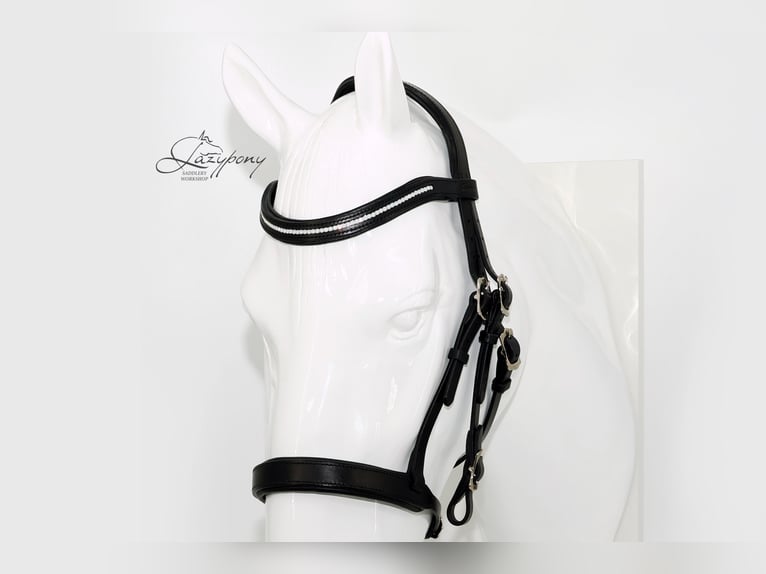 Frontalera Crystal Lazypony White Opal / Crystal Browband Lazypony White Opal