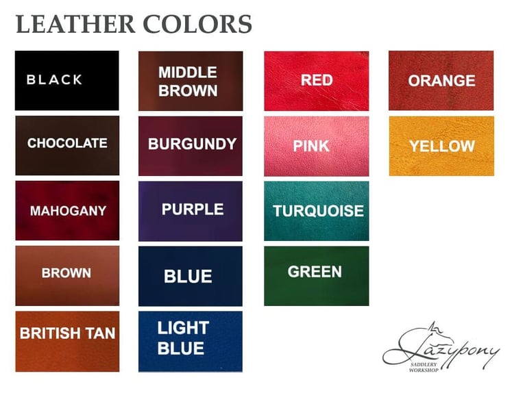 Frontalera de perlas blancas de cuero Lazypony / White pearl leather browband Lazypony