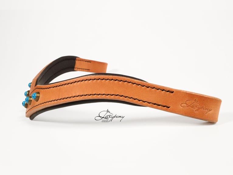 Frontalera Diadem Lazypony en forma de V, Cristal V-shaped browband Diadem