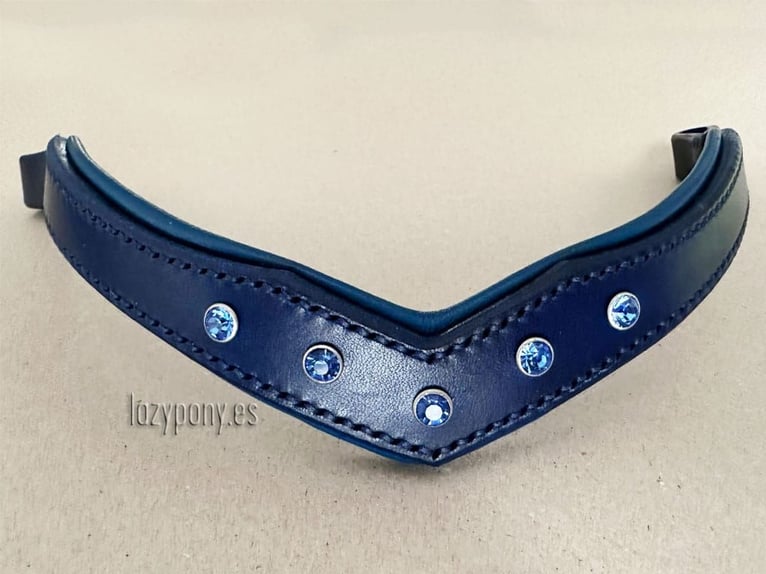 Frontalera Diadem Lazypony en forma de V, Cristal V-shaped browband Diadem