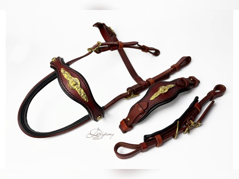 Cabezada hackamore barroca Lazypony / Baroque hackamore bridle Lazypony