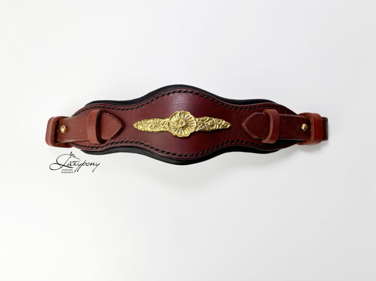 Hackamore baroco artesanal Lazypony / Handcrafted baroque hackamore noseband Lazypony