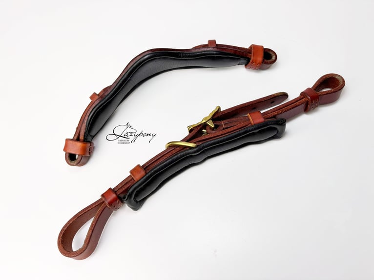 Hackamore baroco artesanal Lazypony / Handcrafted baroque hackamore noseband Lazypony