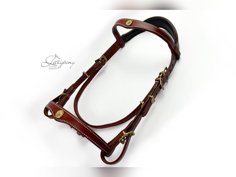 Portuguese iberian bridle Lazypony, cabezada barrocca, cabezada de cuero, Cabezada ibérica portugues