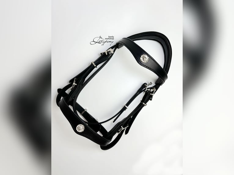 Portuguese iberian bridle Lazypony, cabezada barrocca, cabezada de cuero, Cabezada ibérica portugues