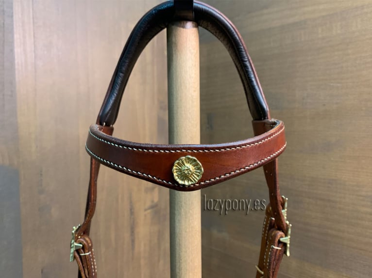 Portuguese iberian bridle Lazypony, cabezada barrocca, cabezada de cuero, Cabezada ibérica portugues