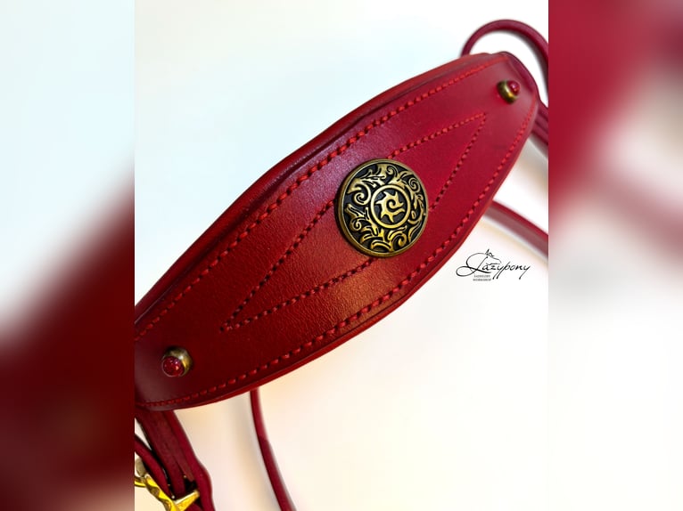 Cabezada Lazypony de estilo barroco, Fancy handcrafted baroque bridle Lazypony