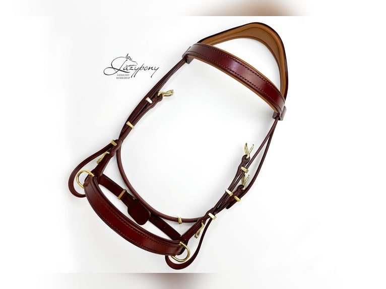 Cabezada artesanal Working Equitation Lazypony, handcrafted bridle Working Equitation Lazypony