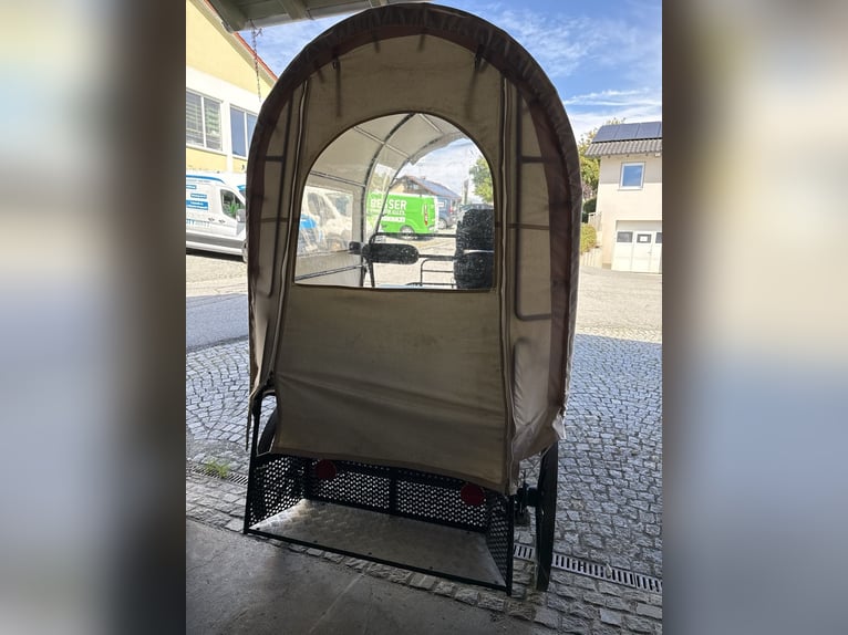 Carro de caballos con freno de disco