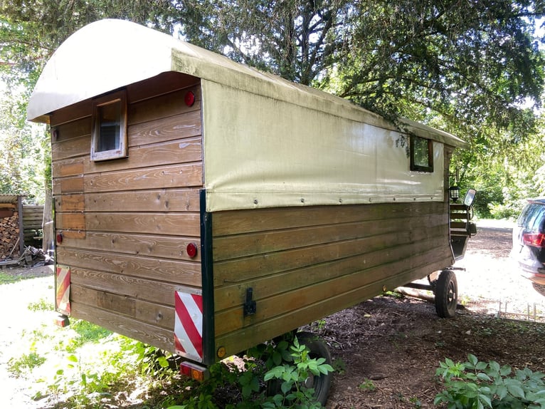 Planwagen, Trapper Wagen, Vintage-Tiny-House, Wohnmobil Kutsche