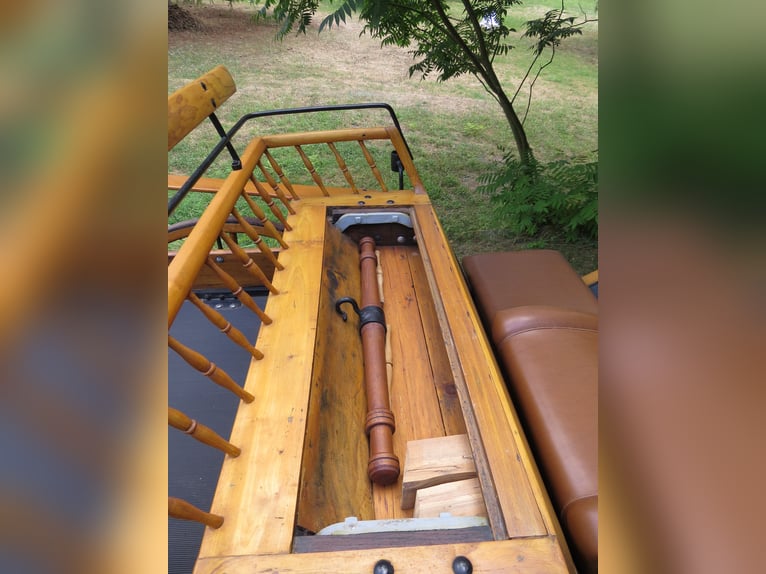 Carro de tiro con Doktorwagen (Sandschneider), completamente restaurado para coleccionistas