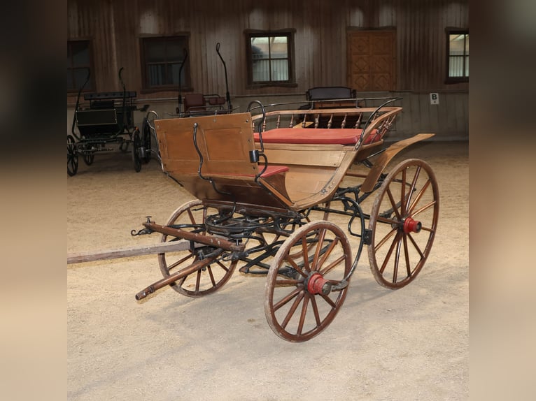 Gäuwägerl en estado original, para un equipo de uno o dos caballos, carruaje histórico