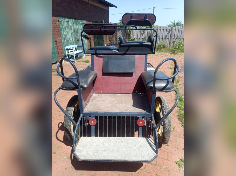 Carroza para ponis / Maratón para ponis de aproximadamente 120 a 145 cm de altura