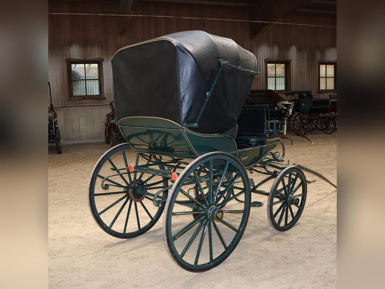 Eleganter Parkwagen Kutsche Baumann Lederpolsterung Zürich