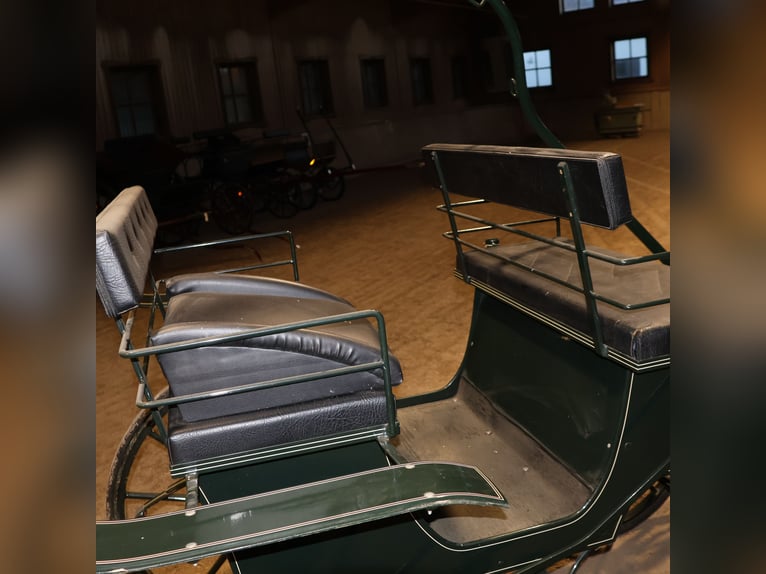 Kühnle Jagdwagen Ein/Zweispänner Scheibenbremsen Grün