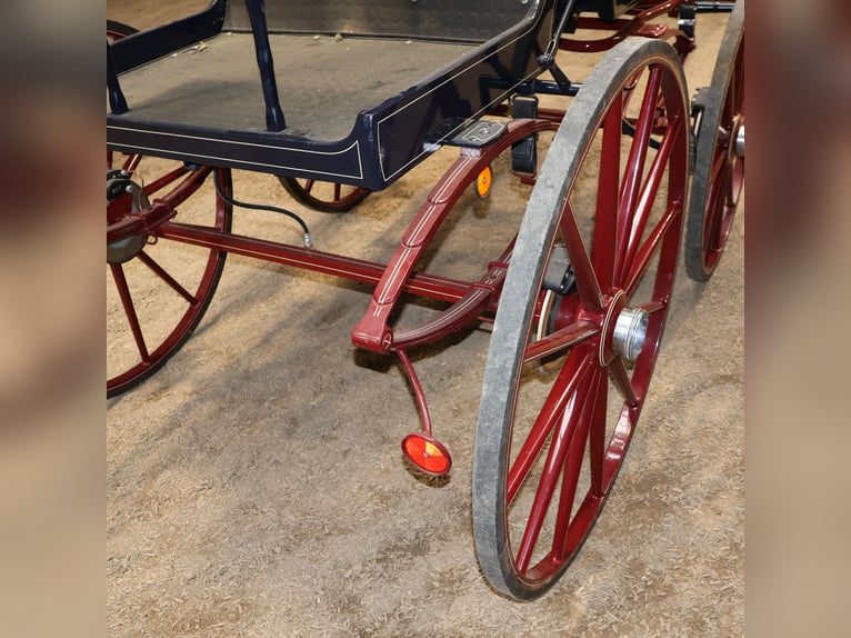 Kühnle Spider Carriage de doma, equipo de una o dos caballos, frenos de disco