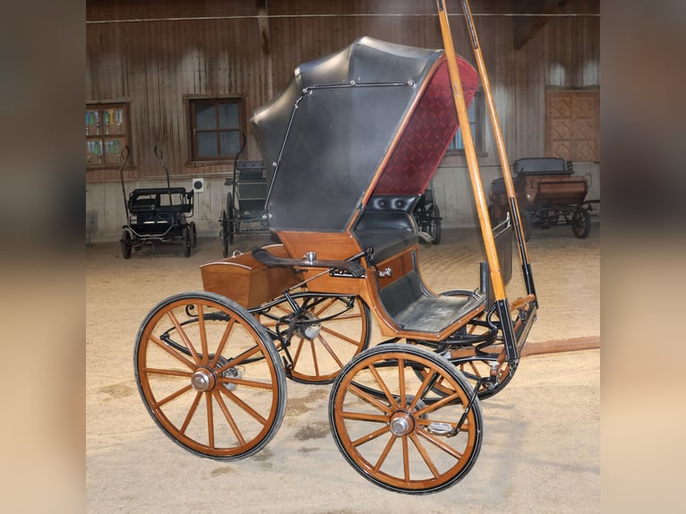 Leitert Doktorwagen Kutsche Scheibenbremsen Leder Holz