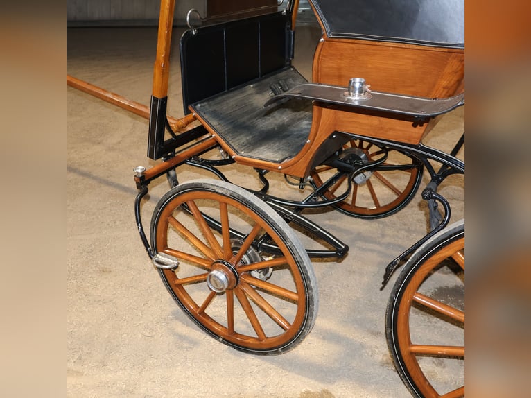 Leitert Doktorwagen Kutsche Scheibenbremsen Leder Holz