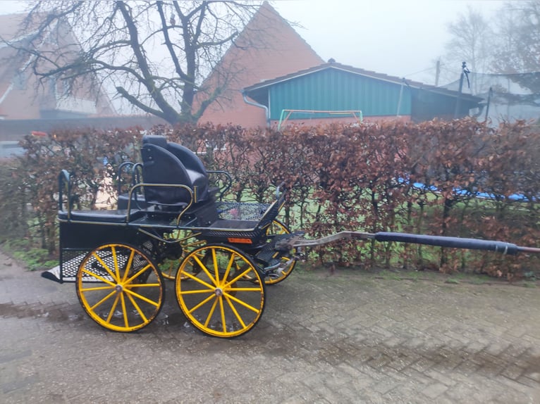 Stabiler Marathonwagen Kutsche für Endmaßpony 