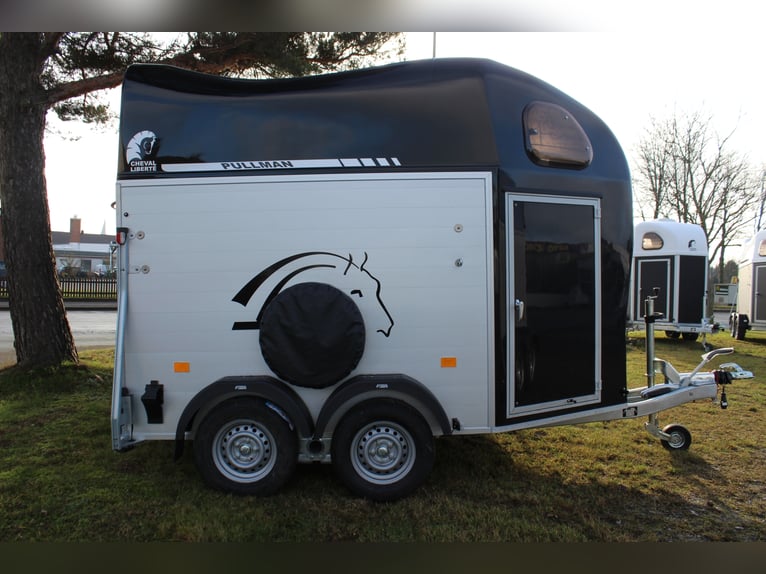 Caballo Liberte Gold II de aluminio, velocidad máxima de 100 km/h, Pullmann con doble suspensión