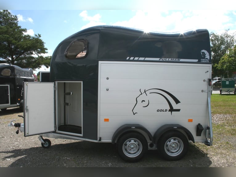 Caballo Liberte Gold II de aluminio, velocidad máxima de 100 km/h, Pullmann con doble suspensión