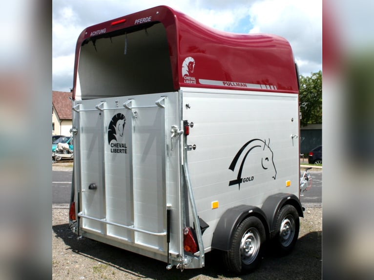 Caballo Liberte Gold II de aluminio, velocidad máxima de 100 km/h, Pullmann con doble suspensión