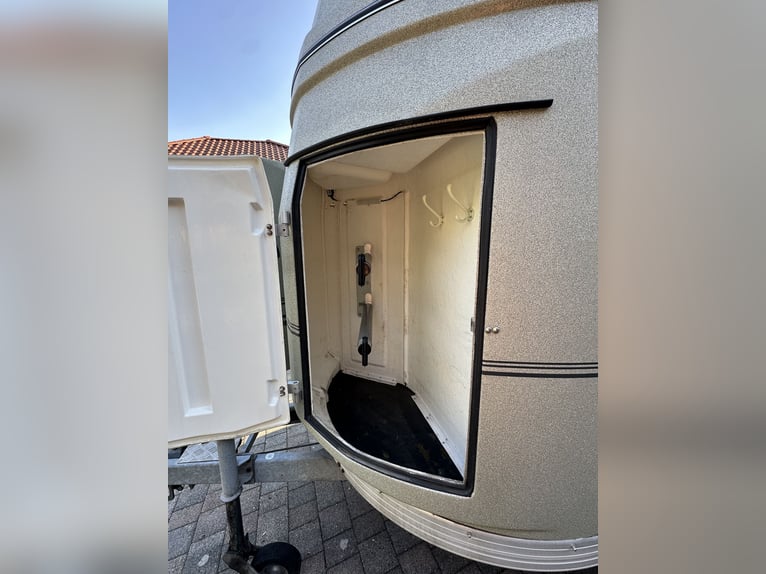 Remolque para caballos Böckmann Top Master con plataforma de aluminio y compuerta de carga Easy Exit