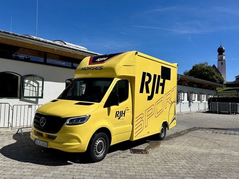 Mercedes-Benz Sprinter 419 CDI RJH Sport, transporte de caballos para 2 caballos, camión - vehículo 
