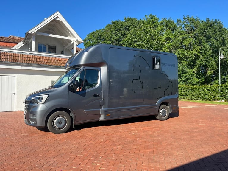 Transportador de caballos para 2 caballos, Renault Master Equita, poco usado