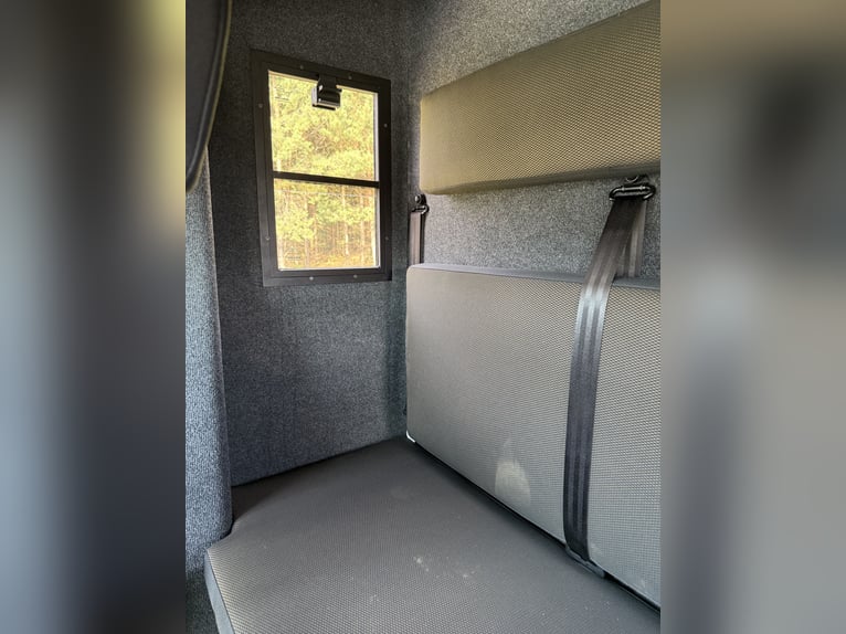 Carro de transporte de caballos Fiat Ducato con capacidad para 5 plazas, diseñado para caballos seme