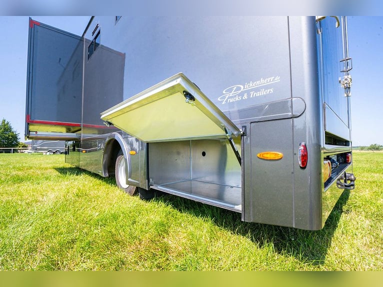 Mercedes-Benz transportín para caballos Fuso POP-Out, con 3 plazas, autocaravana, transporte de gana