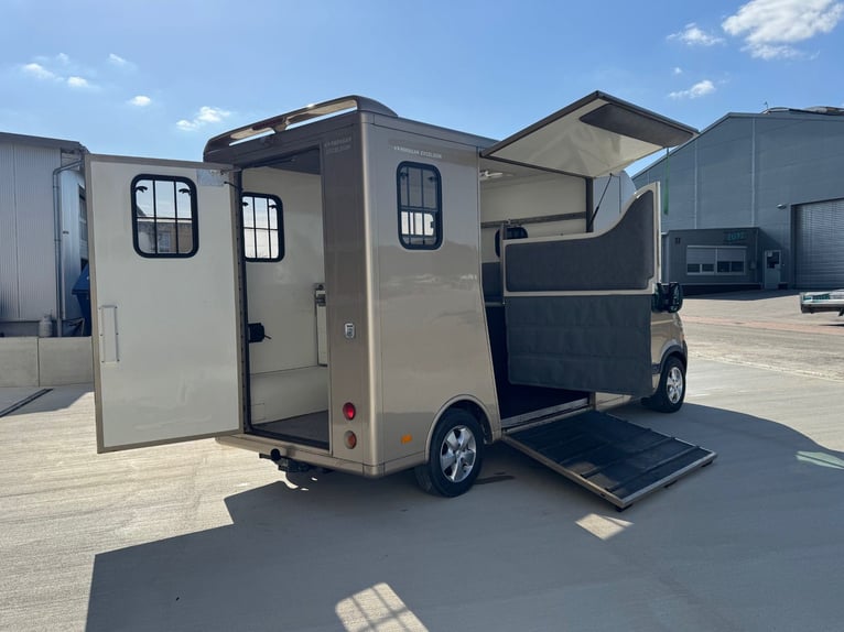 Pferdetransporter Paragan Excelsion 5 Sitzer 81000Km Klima Viehtransporter Horsebox  Horsevan 