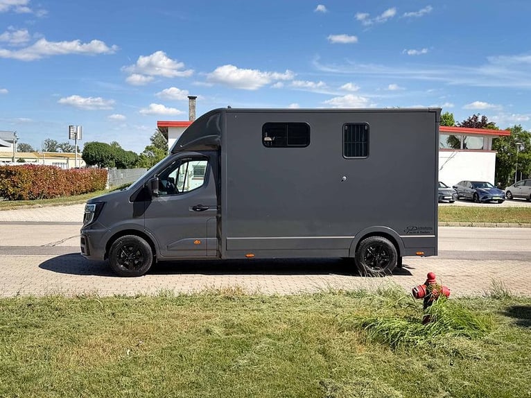 Transportín para caballos 2 plazas, equipo para semental, Renault Master, 170 CV, automático, transp