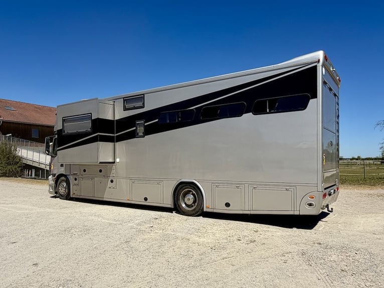 Mercedes-Benz Antos 1836 RJH transportín para caballos, para 5 caballos, con plataforma deslizante, 