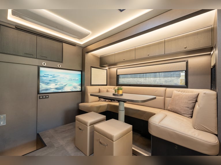 Transportador de caballos Roelofsen RR6 XL Profiliner, remolque para caballos, modelo Pop-Out, capac