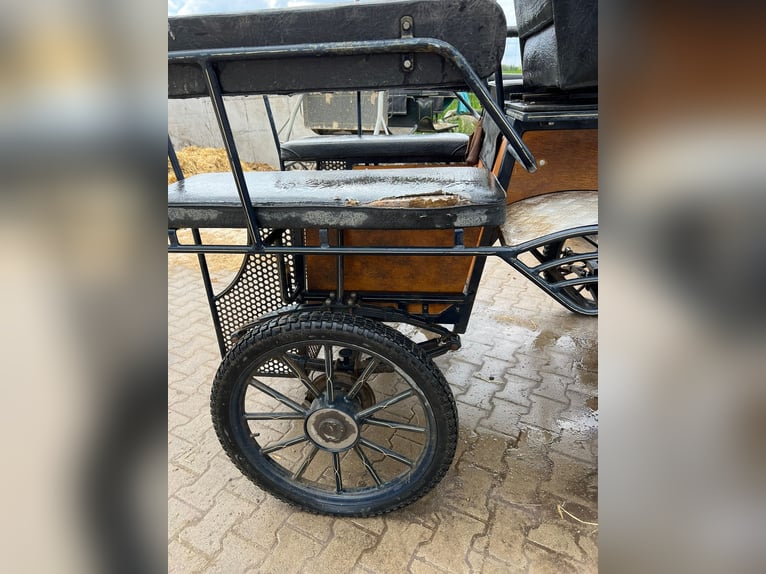 Stark gebrauchte aber funktionsfähige Wagonette, 6-Sitzer