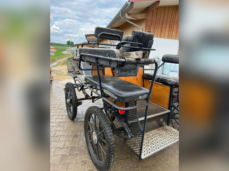 Stark gebrauchte aber funktionsfähige Wagonette, 6-Sitzer