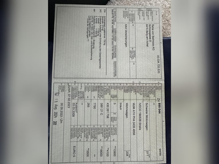 STX LKW Pferdewohnmobil Ivevo Stralis