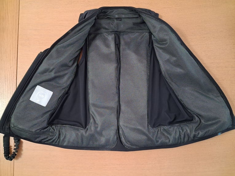 Chaleco De Seguridad AIRBAG "HELITE" Zip'In 2 PRACTICAMENTE NUEVO