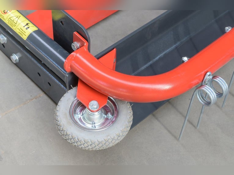Planificador de pista de equitación para arena, arena con arcilla, arena de cuarzo - R1, 1600 mm
