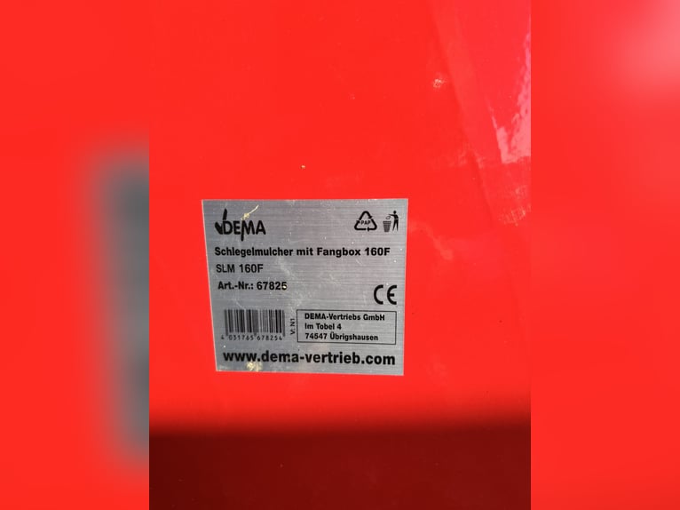 Mulchador profesional con caja recolectora para praderas de caballos (recoge manzanas también)