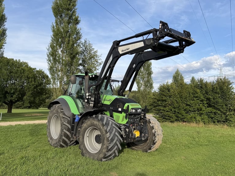 TRACTOR DEUTZ 7250 AGROTON TTV 258 CV con Cargadora Frontal, Excelente Equipamiento