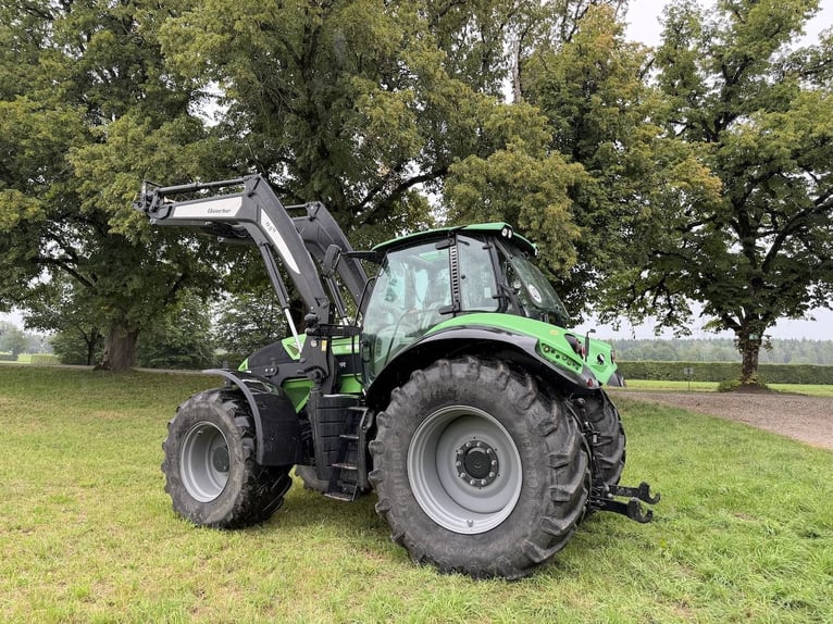 TRACTOR DEUTZ 7250 AGROTON TTV 258 CV con Cargadora Frontal, Excelente Equipamiento