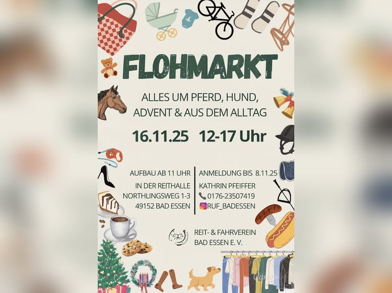 ✨ Flohmarkt in der Reithalle ✨ ✨ Flohmarkt in der Reithalle ✨